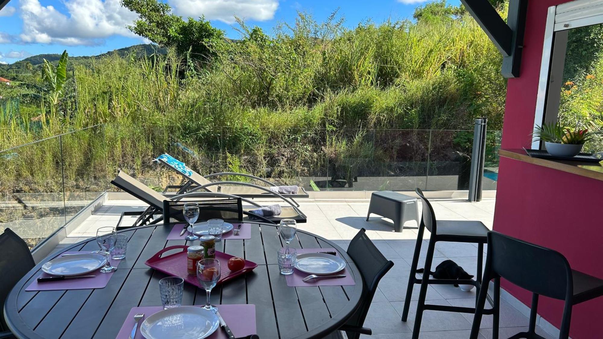 La Villa Jalna Grenadine Deux Chambres Et Piscine Privee Les Trois-Ilets Exterior foto