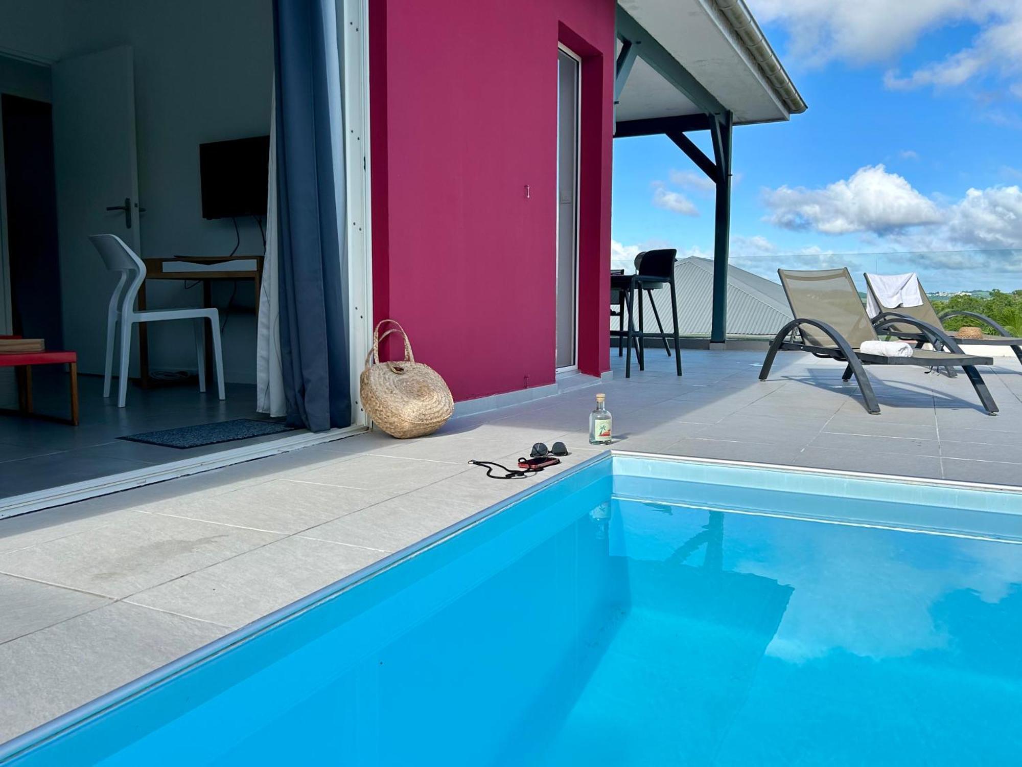 La Villa Jalna Grenadine Deux Chambres Et Piscine Privee Les Trois-Ilets Exterior foto